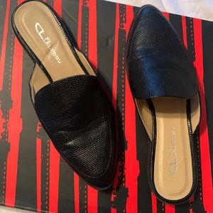 Black mules